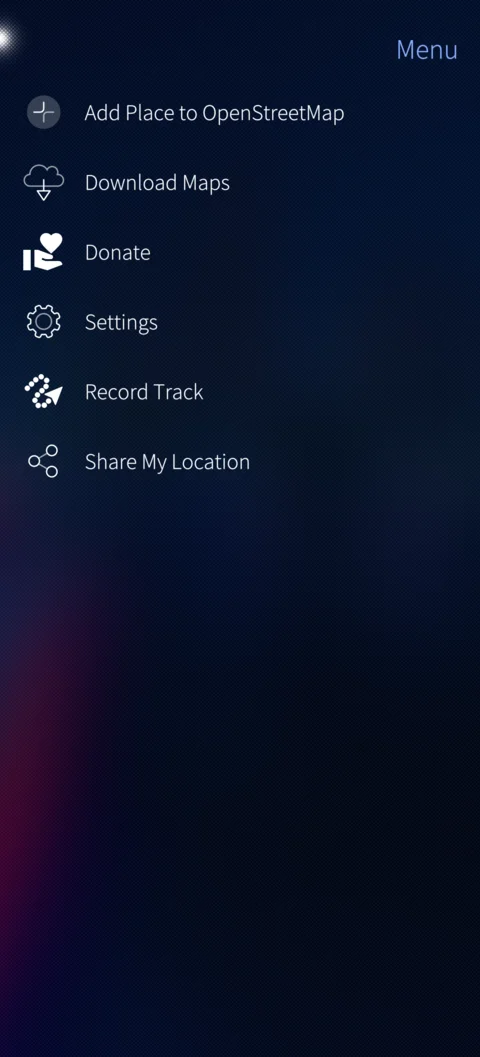 Screenshot of Organic Maps for Sailfish OS